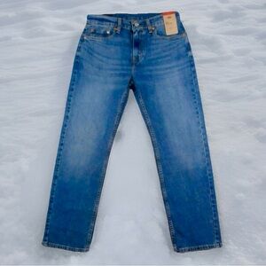 Levi’s 505 Men’s Regular Fit Straight Leg Jeans 30x29 Blue Denim NWT Comfy